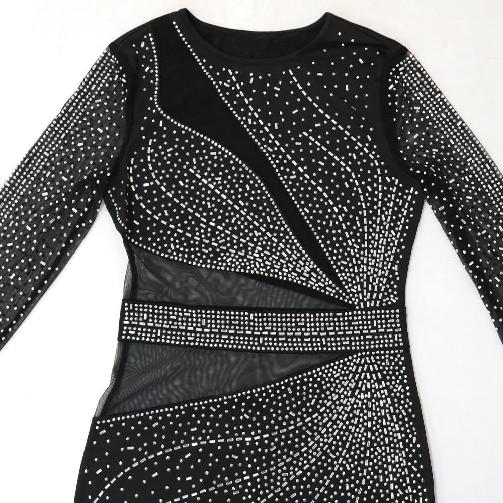 Women’s Sparkly Spaghetti Strap Mini Dress – Rhinestone Detail with Feather Hem, Club Night Outfit