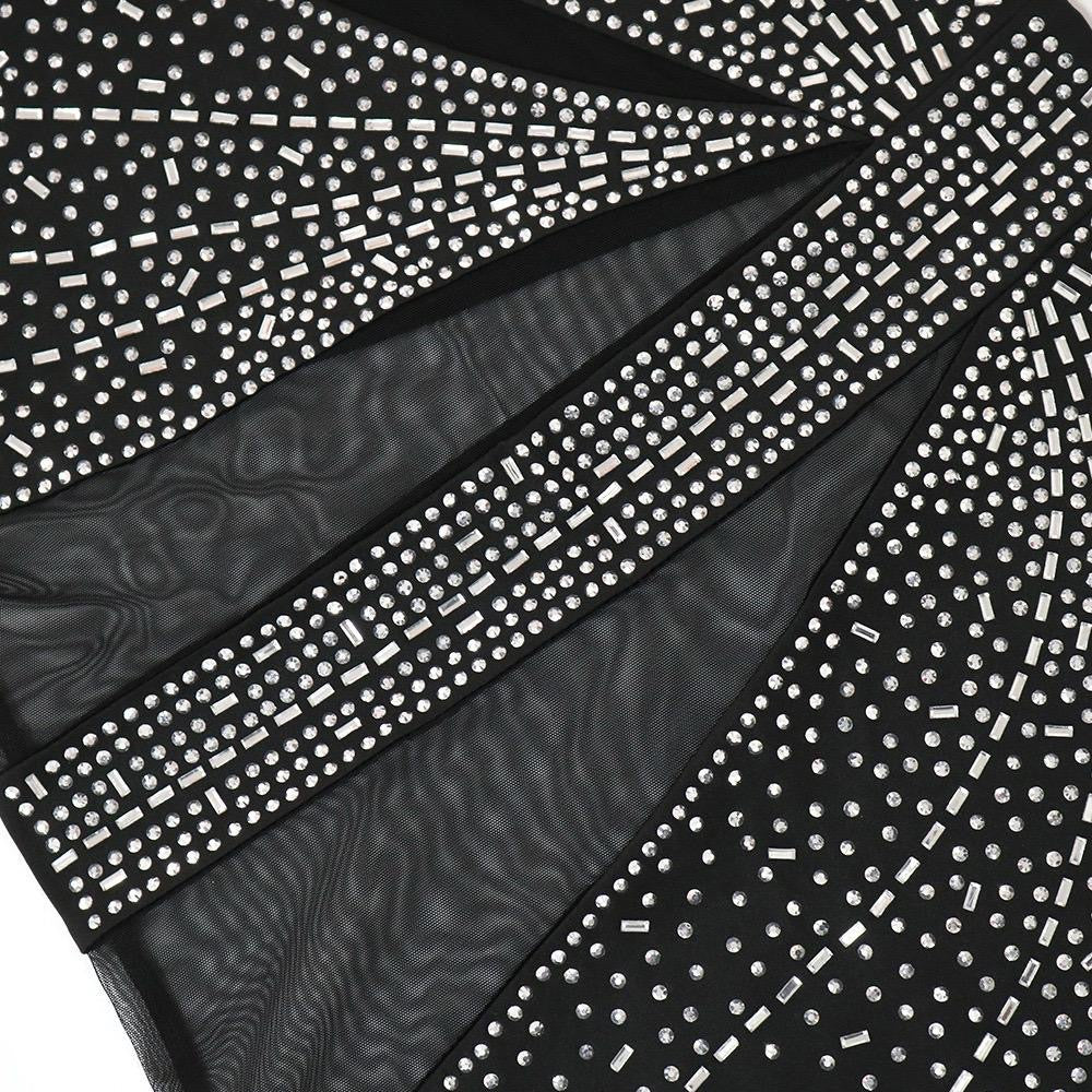 Women’s Sparkly Spaghetti Strap Mini Dress – Rhinestone Detail with Feather Hem, Club Night Outfit